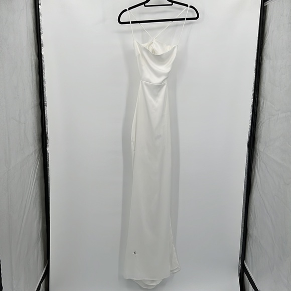 Nookie Stella Cut Out Gown in Ivory Small - Picture 5 of 13